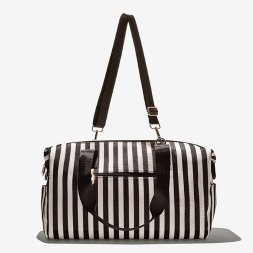 Alice + Olivia Duffle Bag in Positano Stripe